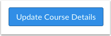 Update Course Details