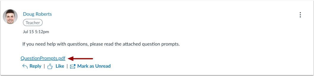 View Discussion Reply