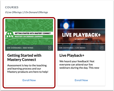 Open On-Demand Training Course Description