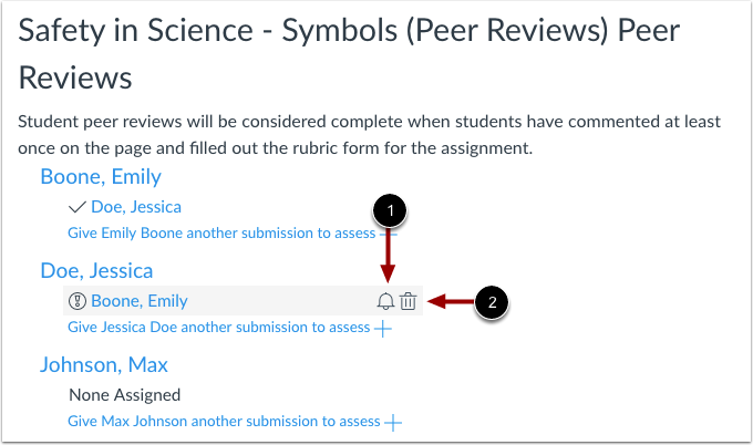 Manage Peer Review