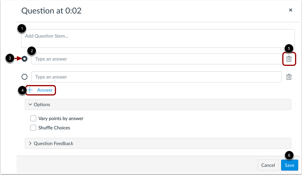 Edit Multiple Choice Question