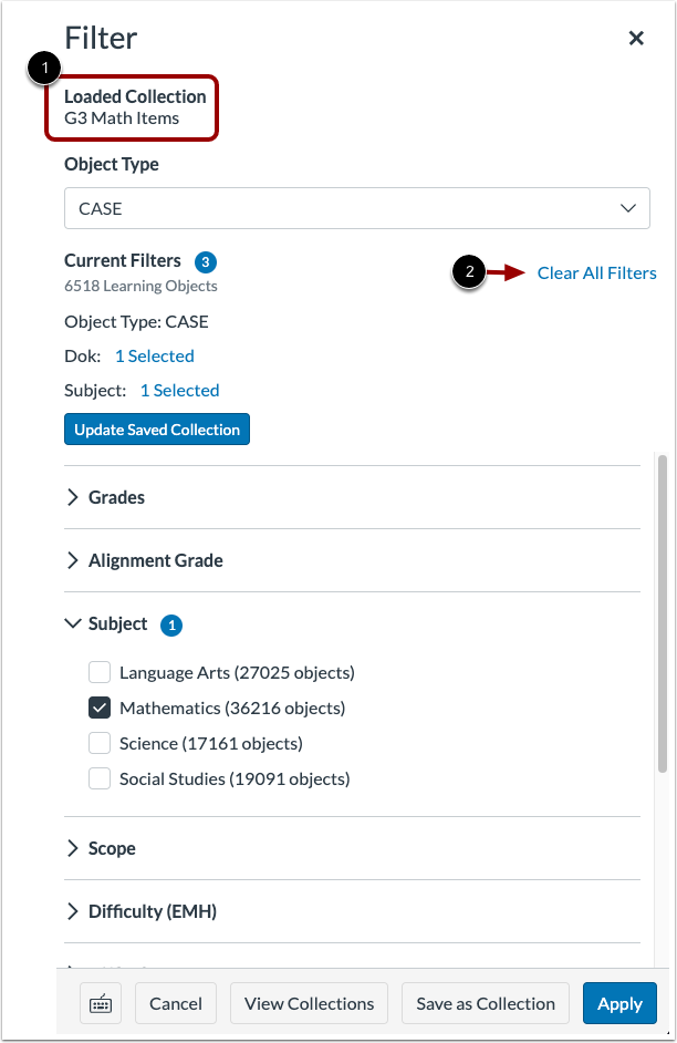 Apply Loaded Collection