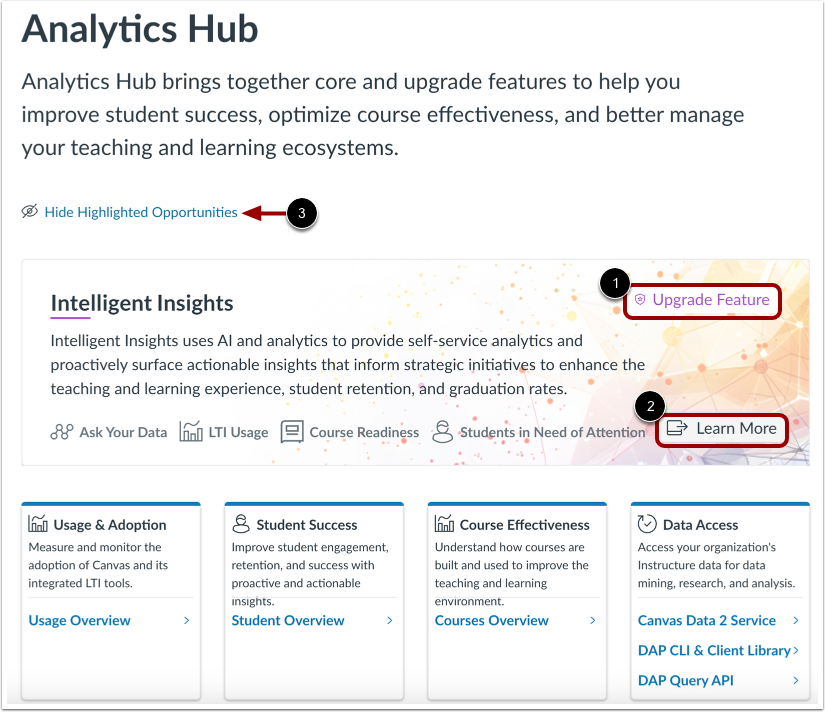 View Analytics Hub Offerings