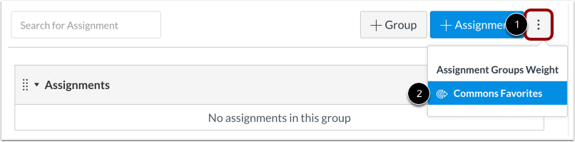 Open Commons Favorites