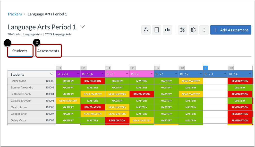 View Tracker Content