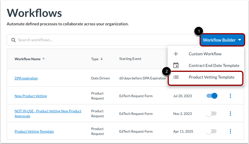 Open Workflow Builder
