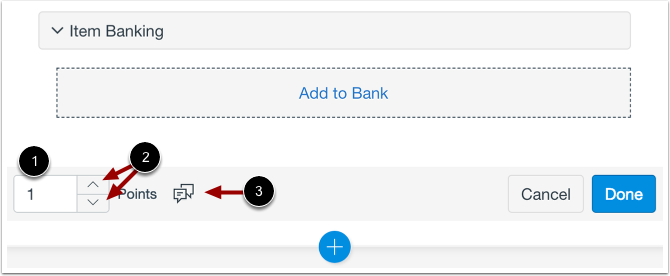 Add Point Value and Feedback