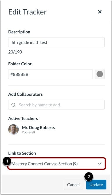 Link the Tracker to your Classroom