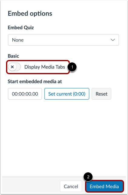 Resize Embedded Media