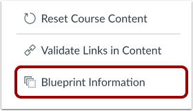 Open Blueprint Information
