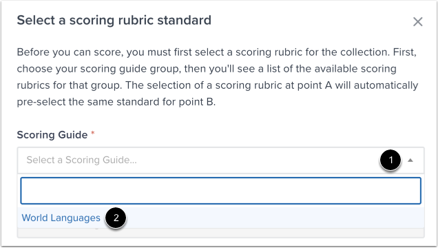 Choose Scoring Guide