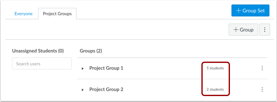 View Groups