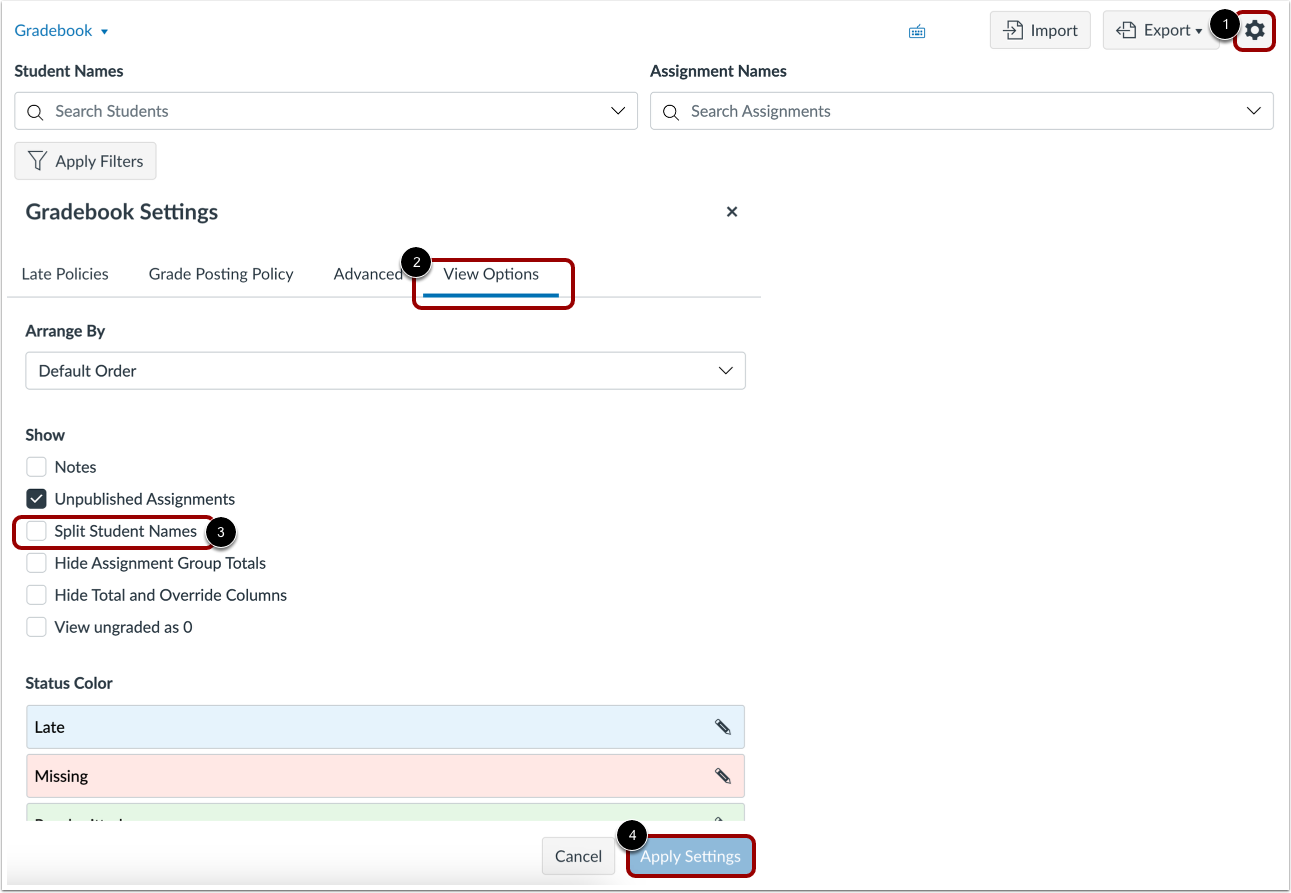 Combine Separated Names