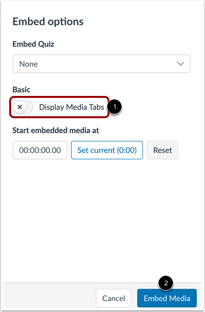 Resize Embedded Media