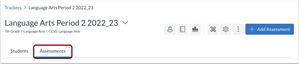 View and Manage Assessments