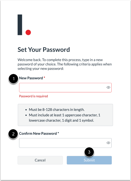 Set Password