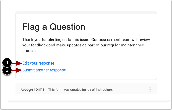 View Confirmation Field