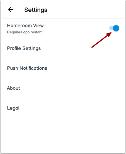 Toggle Canvas for Elementary On and Off