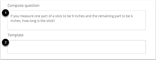 Create Math Item Stem