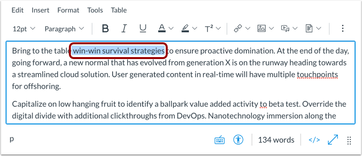 Create Link Using Keyboard Shortcut