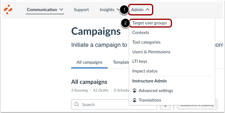 Open Custom User Groups