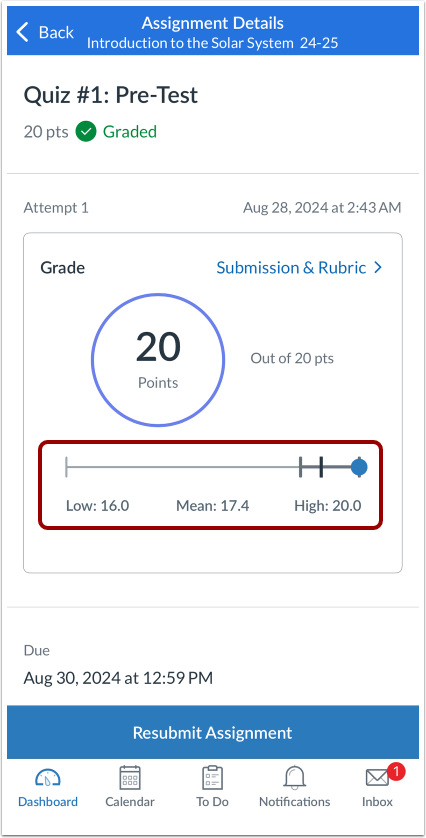 View Assignment Details