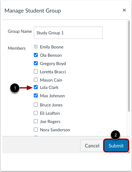 Add or Remove Group Members