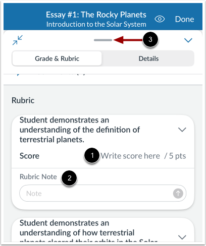 View Rubric