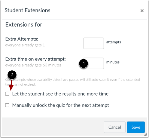 Adjust Additional Options