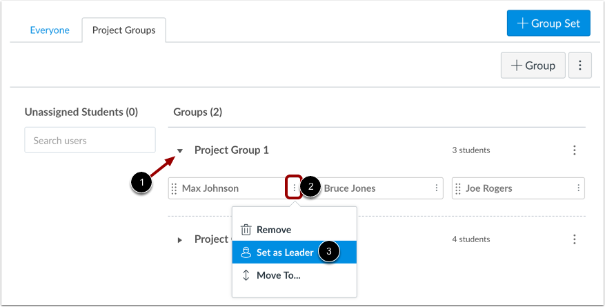 Manually Assign Leader