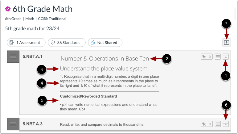Expand Standard Details