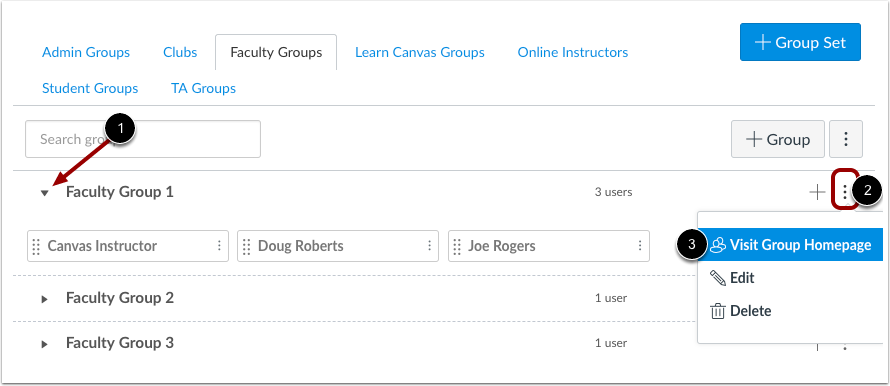 View Groups
