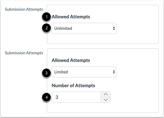 Select Submission Attempts
