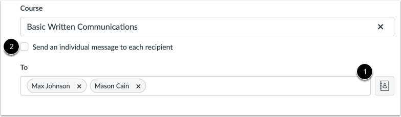 Remove Recipient Name
