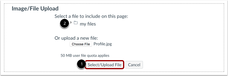 Upload File