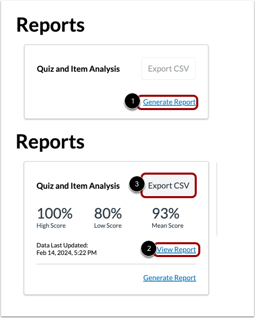 Open Improved Quiz and Item Analysis