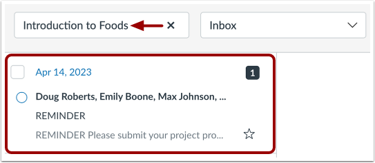 View Inbox Panels