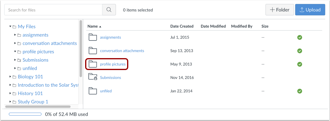 Open Profile Pictures