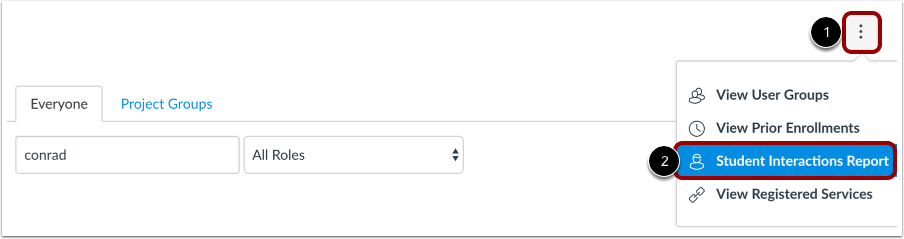 Open Student Interactinos Report