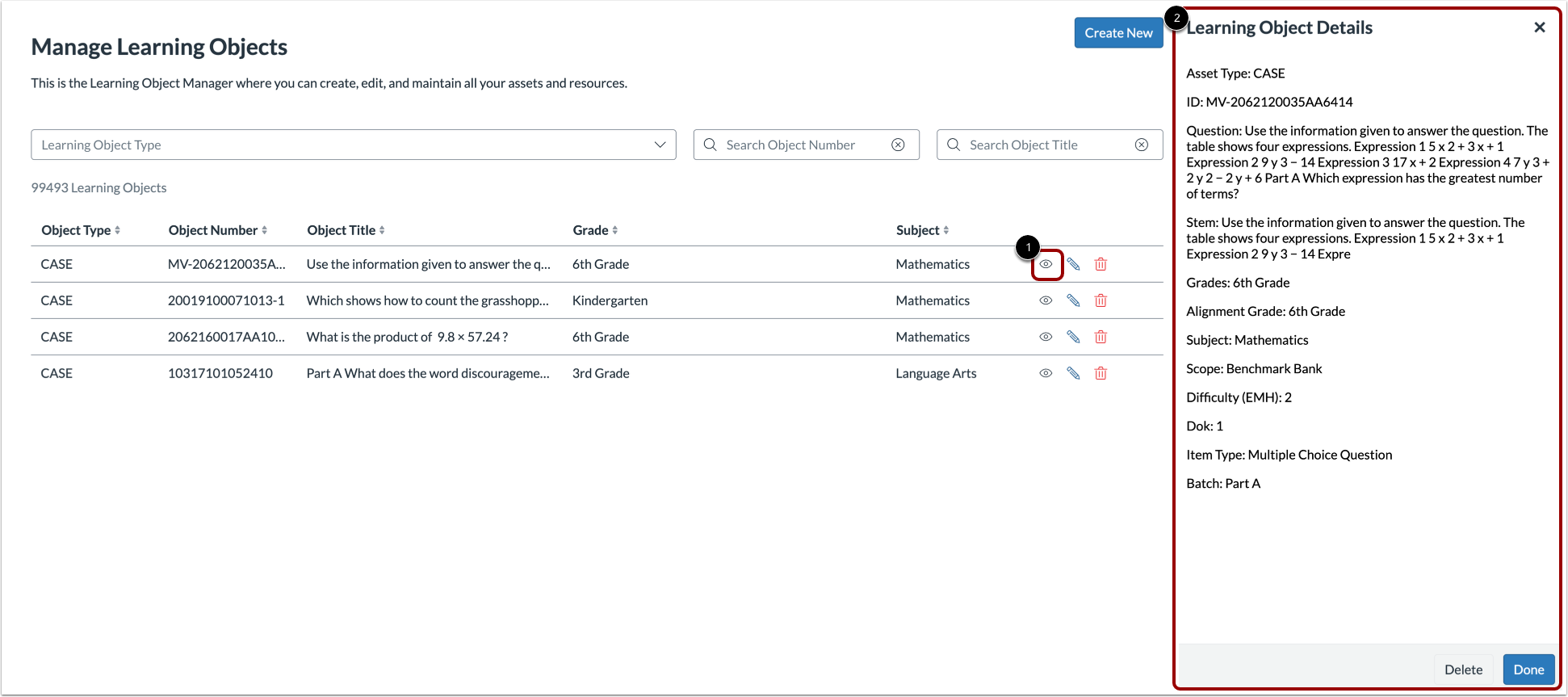 View Learning Object