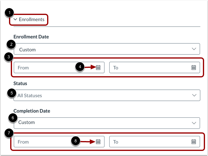 View Additional Filters