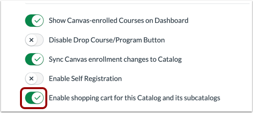 Disable Shopping Cart