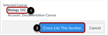 Cross-List this Section