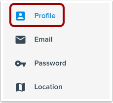 View Profile Settings