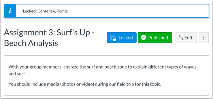 View Status in Individual Object