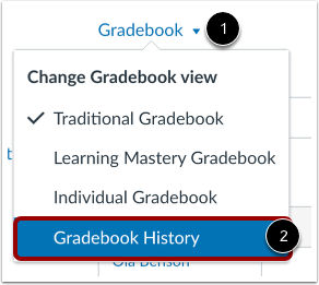 View Grading History