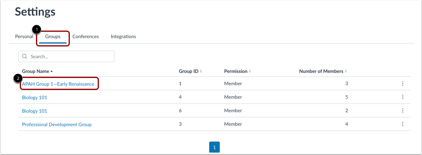 View Studio Settings