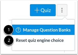 View Quizzes Options