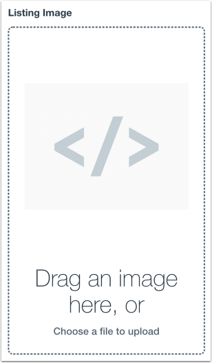 Add Listing Card Image