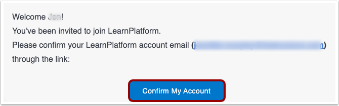 View Confirmation Email